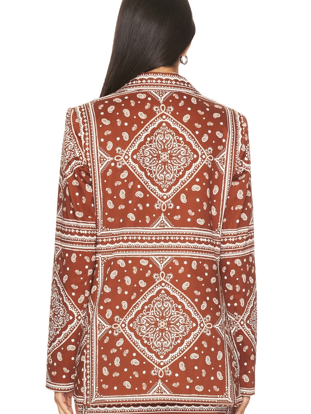 Amanda Uprichard Grady Blazer in Montana print NWT sz XS - Picture 3 of 8